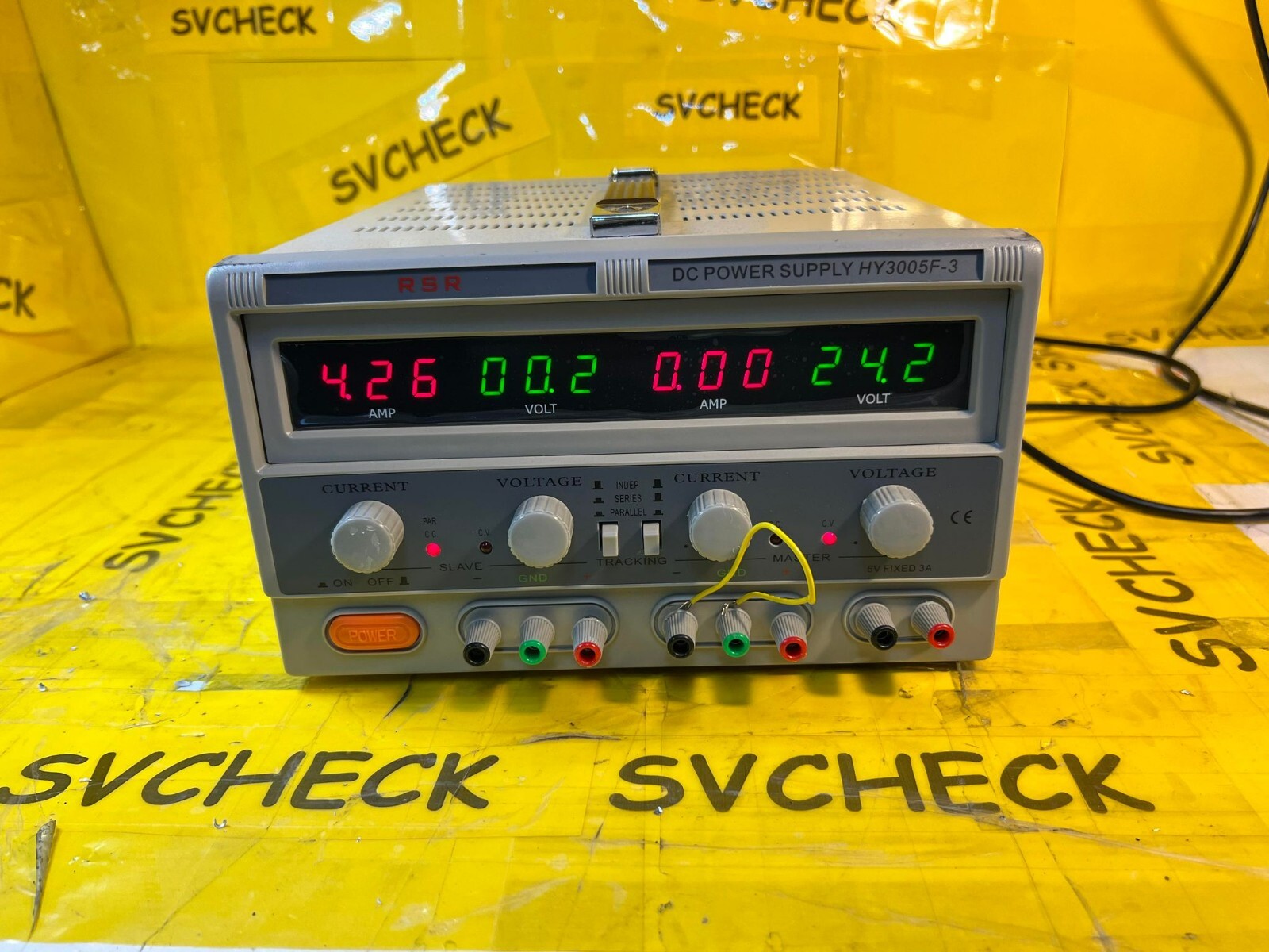 RSR Mastech Triple Linear DC Benchtop LAB PS Power Supply 30V 5A