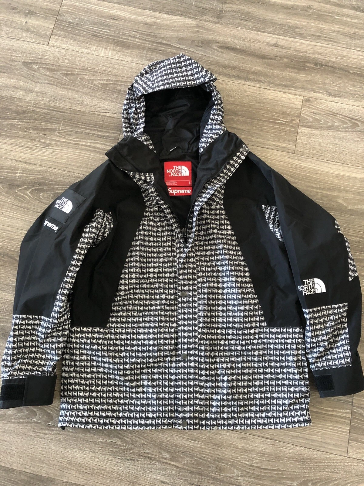 Nouvelle veste de montagne Supreme X The North Face HyVent pluie vent randonnée voyage homme L