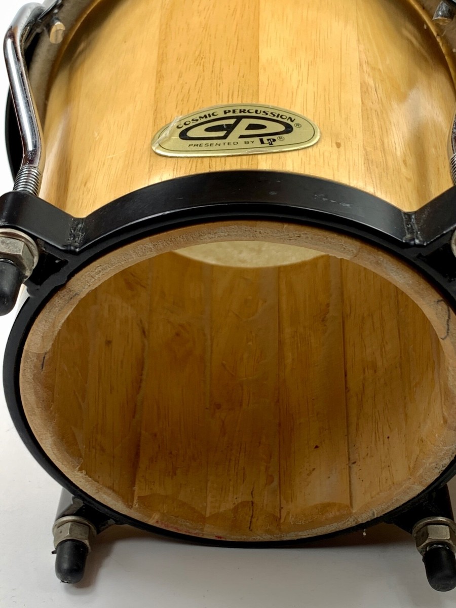 スタンドつき LP ボンゴ CPシリーズ COSMIC PERCUSSION Cosmic Percussion Bongo Drums - CP By LP - 8” & 7” Natural