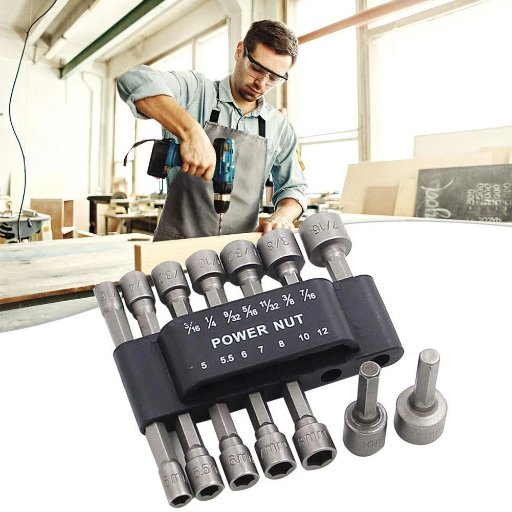 Hex shank socket driver set outlet