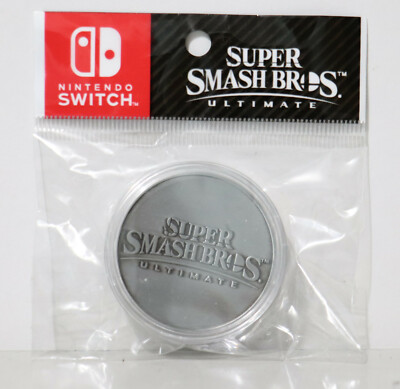 Super Smash Bros Ultimate Limited Edition Double-Sided Collectors Coin (NO GAME)