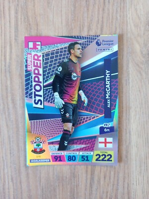 Adrenalyn XL Premier League 2022/23 Alex Mccarthy Southampton Super Stopper #378