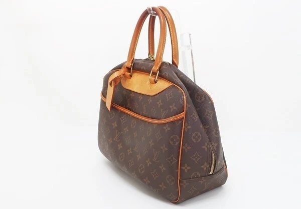 LOUIS VUITTON（LV） Autentica borsa Louis Vuitton Deauville Monogram M47270 marrone PVC pelle borsa