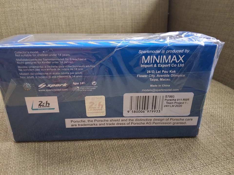 Porsche 911 RSR dempsey proton racing le mans 2020 spark S7996 1/43 - Immagine 3 di 3
