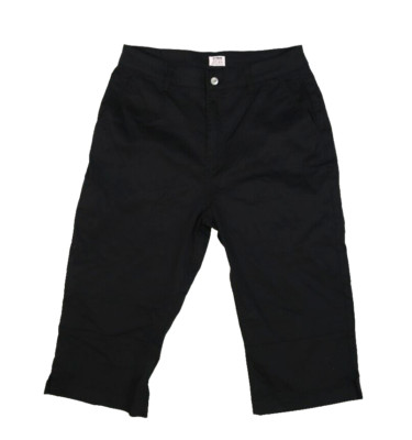 Cotton On High Rise Capri Pants Black Pockets Dressy Workwear Business Womens 8