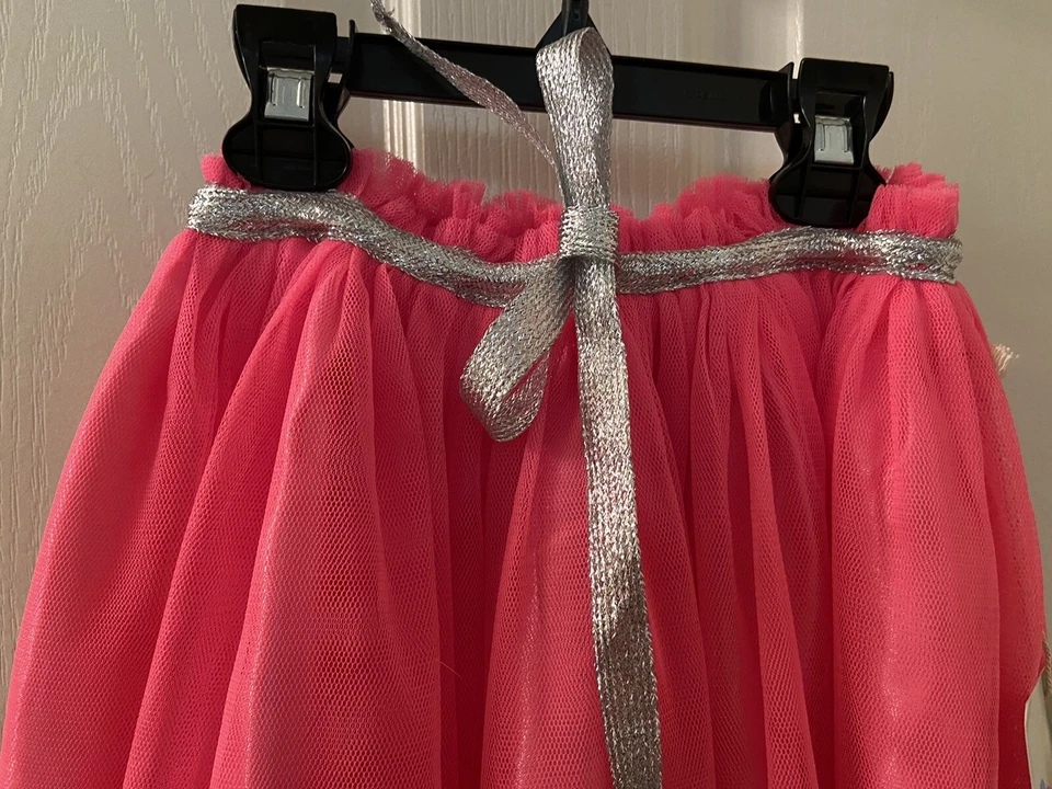 Everbloom Studio Bright Pink Tulip TuTu Tulle Skirt Girls Size 4T NWT - Image 2 of 4
