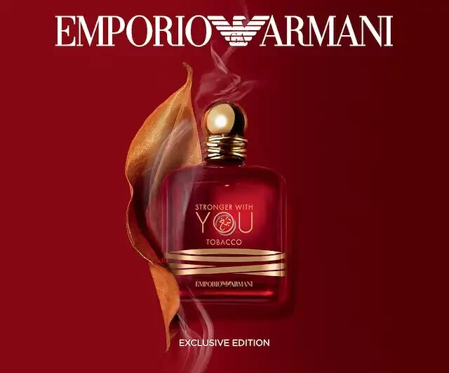 Giorgio Armani Stronger With You Tobacco 3.3 oz / 100 ml Eau