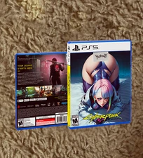 Cyberpunk 2077 ULTIMATE EDITION PS5 CUSTOM COVER ART ONLY NO GAME NO CASE