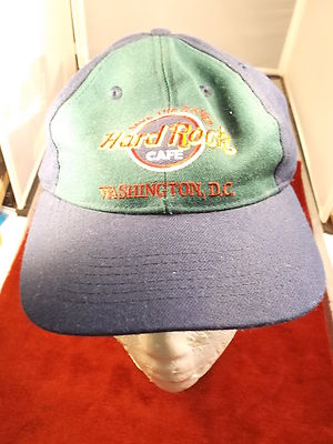 NICE HARD ROCK CAFE (WASHINGTON, D.C.) BASEBALL BALL CAP ''SAVE THE PLANET'', VGC