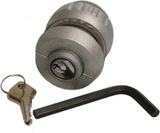 Trailer Cop universal insertable Coupling Lock for 50mm Tow Ball - 2 keys