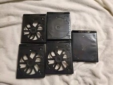 Lot Of 5 Black 4K Ultra HD Cases