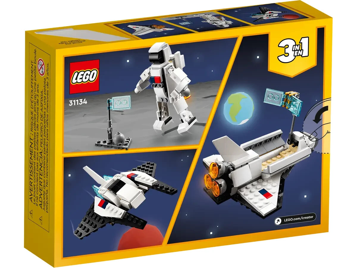 スラキュア Space Shuttle 31134 | Creator 3-in-1 | Buy online at the Official