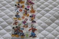 BRAND NEW Disney "MICKEY FRIENDS" Stickers Large Sheet 18 Pieces 53-60028