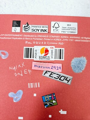 NMIXX Fe3O4 namil music 当選 香港 特典 ソリュン NMIXX