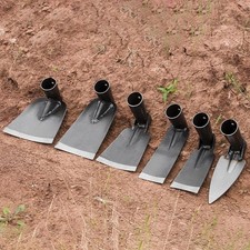 Forged Steel Garden Hoe Heavy-Duty Weeding Digging Tool for Farming & Plantiing