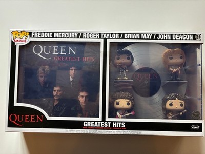 Queen POP! Albums Vinyl Figuren 4er-Pack Greatest Hits Sammlerstück Funko