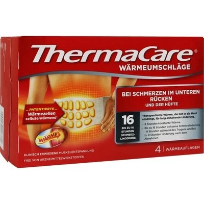 ANGELINI PHARMA DEUTSCHLAND GMBH THERMACARE Rückenumschläge S-XL z.Schmerzlind. 4 St. PZN 00707366