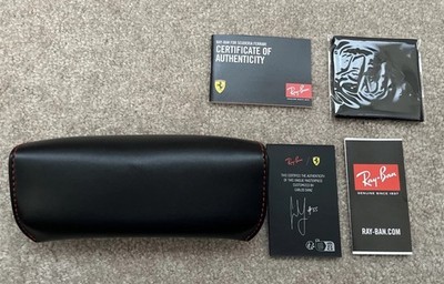 RAY-BAN RB4195M SCUDERIA FERRARI Spain LTD Sunglasses Carlos Sainz Black / Grey