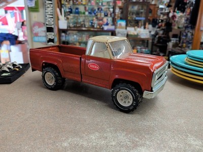 Vintage Tonka Dodge Pick Up Truck Survivor - Pressed Steel 14'' Bronze 11062