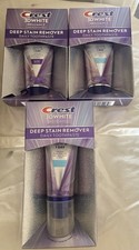 3x Crest Toothpaste 3D White Brilliance Deep Stain Remover Expires 2/27