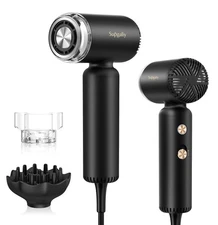 Lightweight Mini Hair Dryer,Professional High-Speed Brushless Motor Ionic Blo...