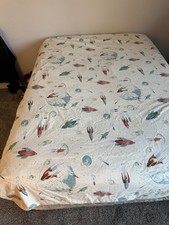 Space Bedding Twin Duvet And A Single Pillow Case.