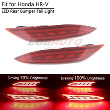 LED Rear Bumper Tail Light For Honda Vezel HR-V 2014 2015 2016-2021 Brake Lamp