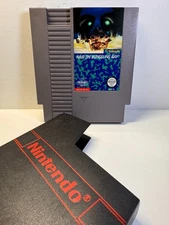 Raid on Bungeling Bay (Nintendo NES, 1987) 5-SCREW VARIANT Authentic Nice Labels
