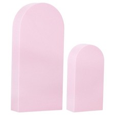 Pink Geometric Cube Bow Combination Photo Background Set