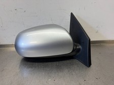 KIA RIO 2009 DRIVERS SIDE MANUAL WING MIRROR SILVER