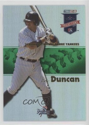 2008 TRISTAR PROjections Green Reflectives 35/50 Eric Duncan #175 1c1