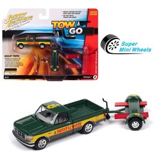 Johnny Lightning 164 1993 Ford F-150 With Tow Dolly