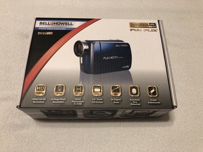 Bell and Howell DV30HD 20 MP 1080P Camcorder Excellent Condition Fun Flix Red