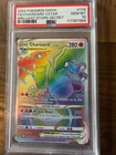 PSA 10  Pokemon Charizard Vstar 174 Sword Shield Brilliant Stars Rainbow Secret
