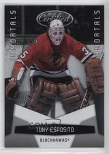 2010-11 Certified Immortals 386/500 Tony Esposito #165 HOF 2a8