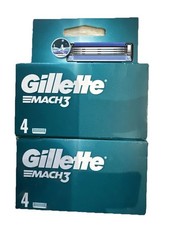 Gillette MACH3 Men's Razor Blades 2 X 4  - 8 Pack