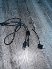 Nintendo Game Boy Color/Pocket/Light OEM Link Cable CGB-003 And Adapter (both)