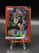 2024 Panini WNBA Prizm Brittney Sykes Red Pulsar Prizm /299 Mystics