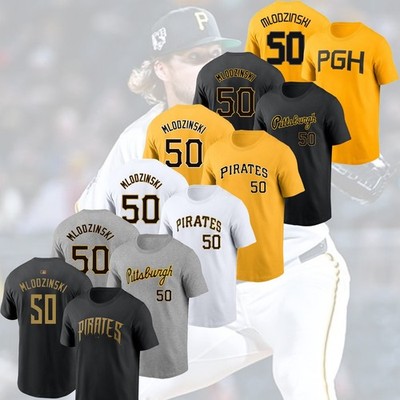 NEW - Carmen Mlodzinski #50 Pittsburgh Pirates 2026 Player Name & Number Gift