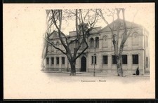 Old postcard Carcassonne, museum