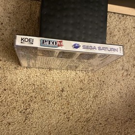 PTO II: Pacific Theater of Operations Sega Saturn CIB Complete w/ Manual Tested