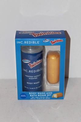 Hostess Twinkies Body Wash & Bath Bomb Holiday Gift Set New 2024