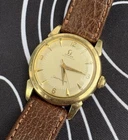 OMEGA Seamaster Men's Automatic Watch 1950s Vintage 14k Gold Filled Cal. 470