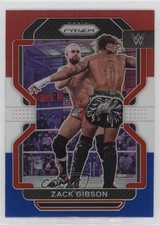 2022 Panini Prizm WWE Red White & Blue Prizm Zack Gibson #167 0s9t