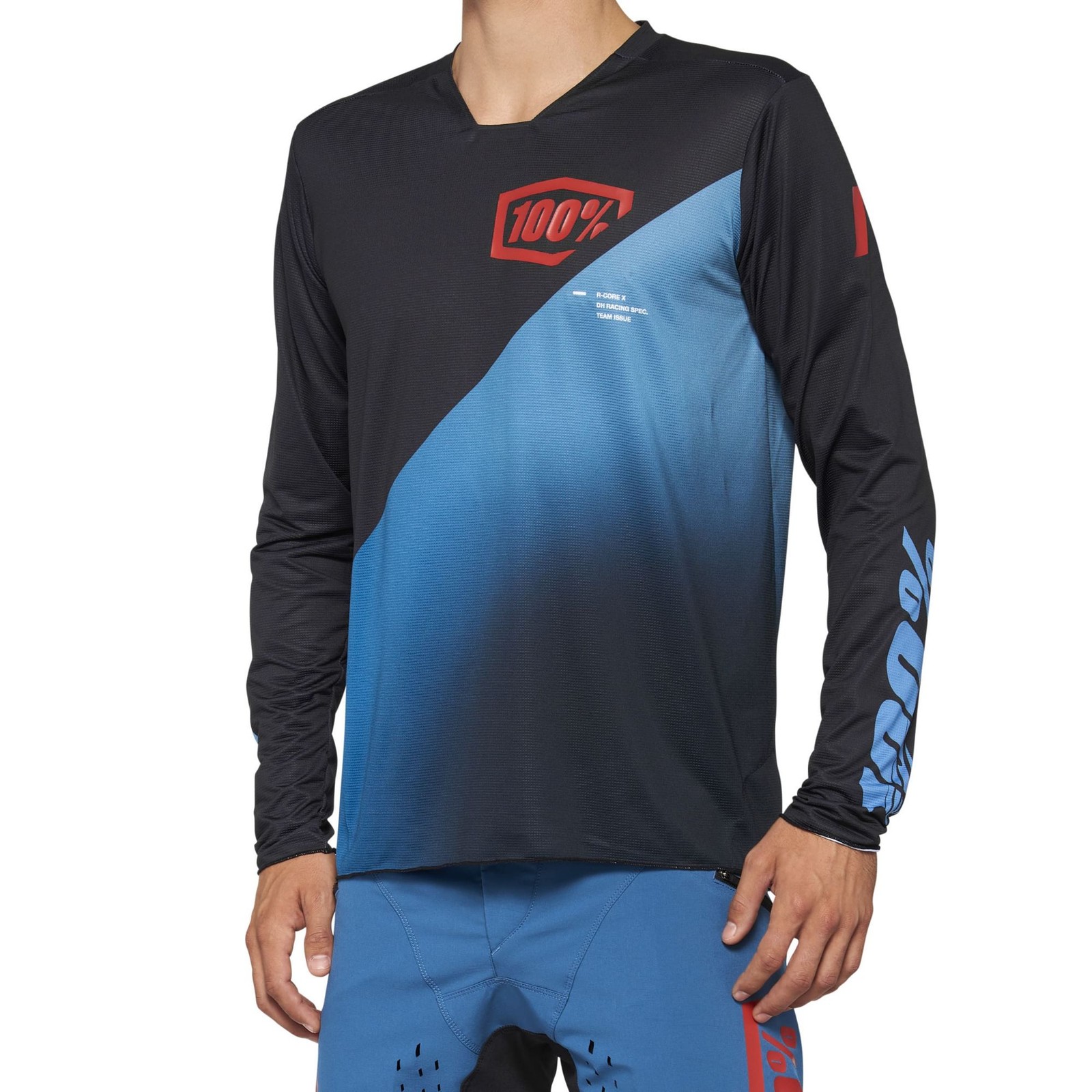 100 R-Core X Long Sleeve Jersey Black Slate S 13090₽