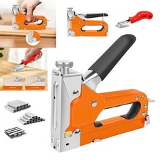 3-in-1 Duty Staple Gun Kit w/ Remover & 3000 Staples for Upholstery DIY 0.0050 per staple