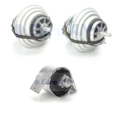 3PCS Jaguar XF XJ Transmission & Engine Motor Mount 3.0 V6 RWD C2D16622 C2D38505