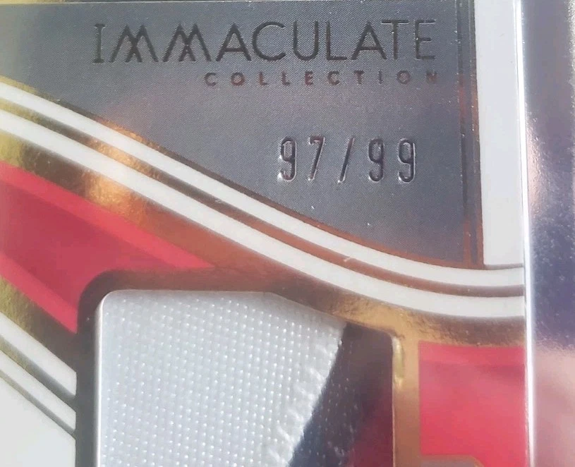 🔥2023 Panini Immaculate Prospect Patch Autographs Noelvi Marte /99🔥  - Image 3 of 4