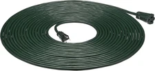 50-Foot 3-Prong Vinyl Indoor/Outdoor Extension Cord - 13 Amps, 1625 Watts, 125 V