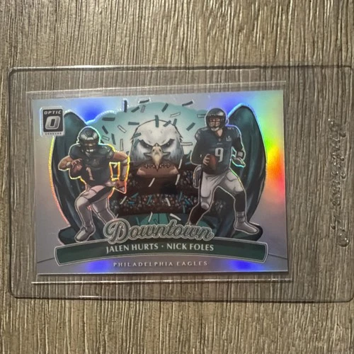 2025 Donruss Optic Jalen Hurts/Nick Foles Base (RAW)